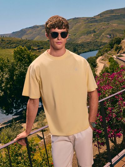 CAMISETA OVERSIZE AMARILLO