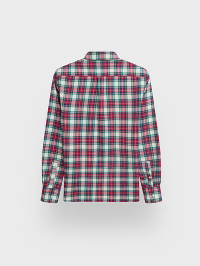 CAMISA TARTAN CHECKS ROJO
