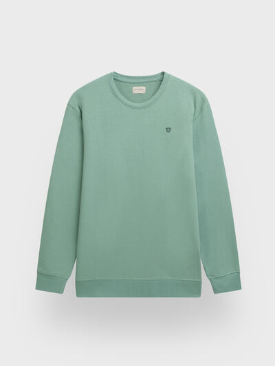 SUDADERA BASIC FANCY VERDE