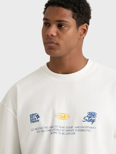 CAMISETA POTENTIAL  BLANCO