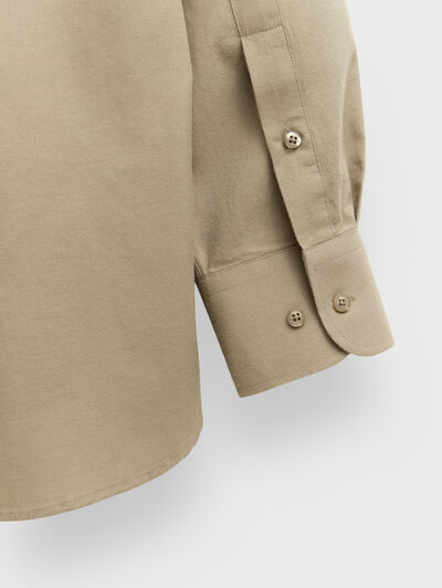 CAMISA TWILL PEACH