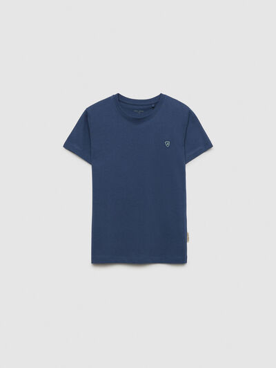 CAMISETA BASIC KIDS AZUL