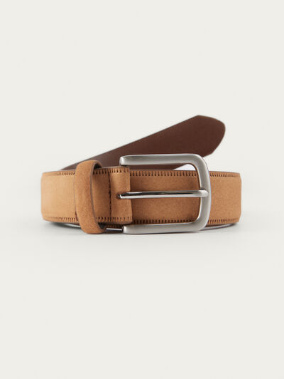 CINTURON SKIN PIEL CAMEL