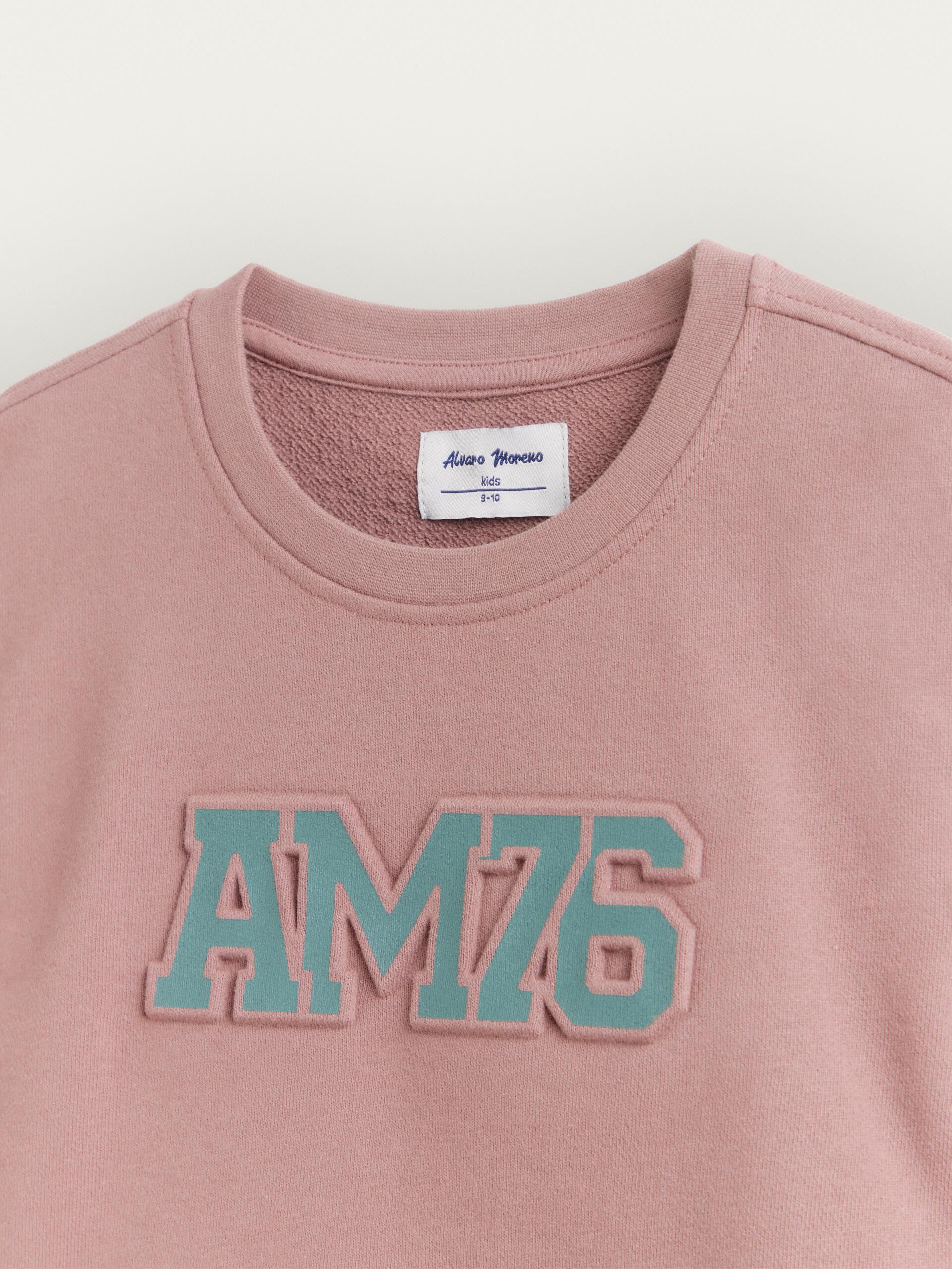 SUDADERA OFFICIAL KIDS BURDEOS