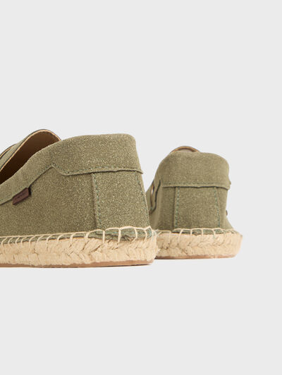 ESPADRILLES MOCASIN VERDE