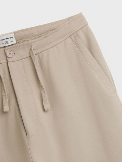 JOGGER CHINO KIDS BEIGE