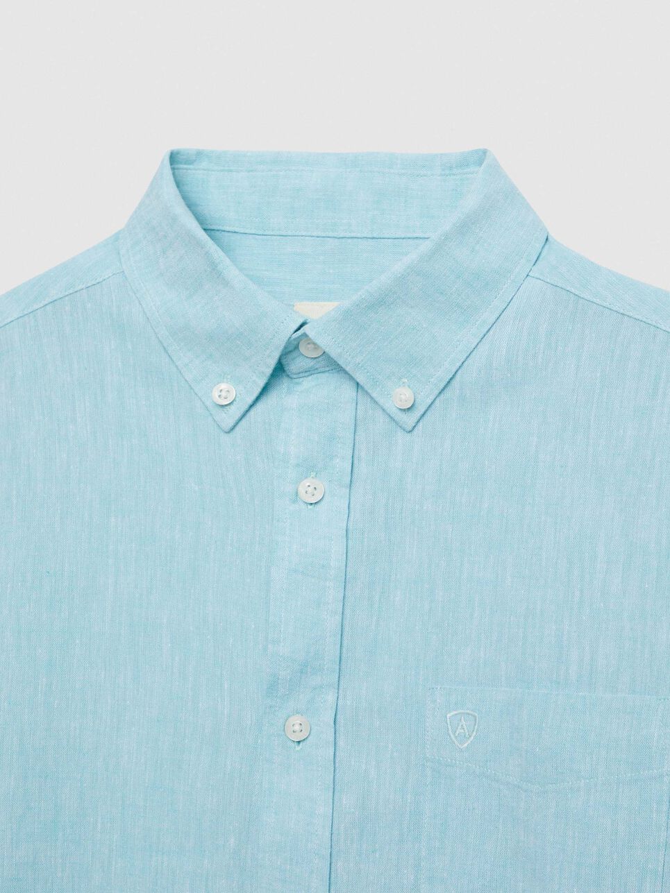 CAMISA LINO BOLSILLO