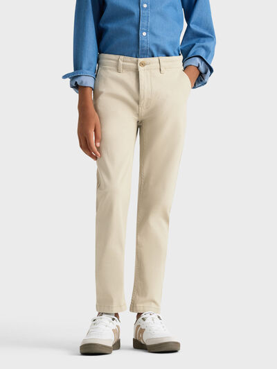 PANTALON CHINO KIDS BEIGE