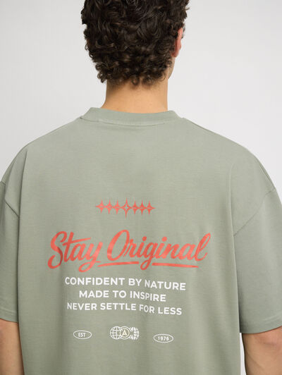 CAMISETA CONFIDENT VERDE