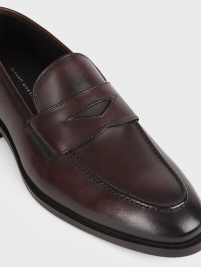 MOCASIN ANTIFAZ MARR&Oacute;N