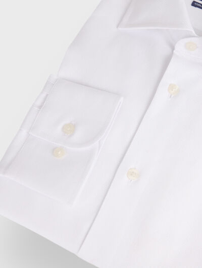 CAMISA MISTER DOBBY BLANCO