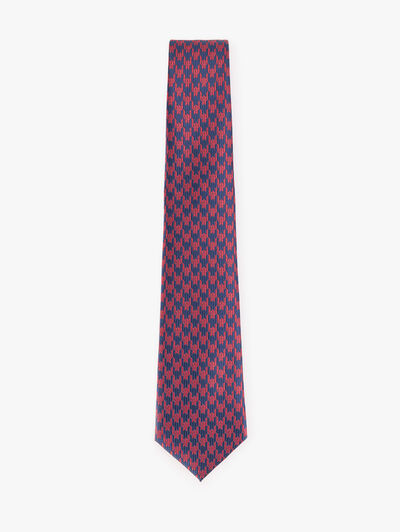 CORBATA JACQUARD MF ROJO