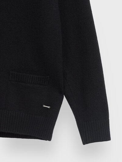 CARDIGAN MULLER NEGRO