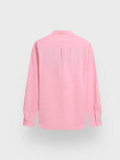 POLERA LINO MAO CORAL