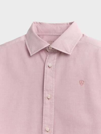 CAMISA POPELIN ROSA