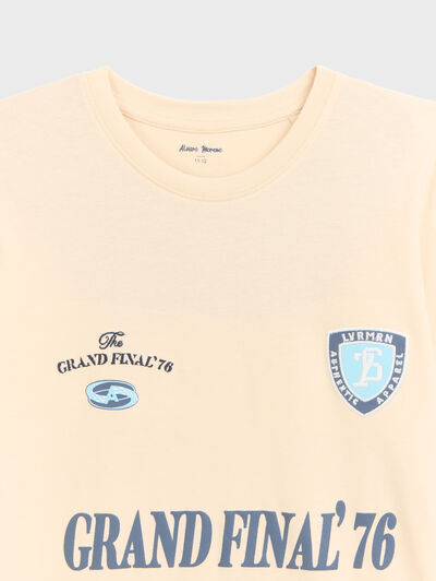 CAMISETA GRAND KIDS AMARILLO