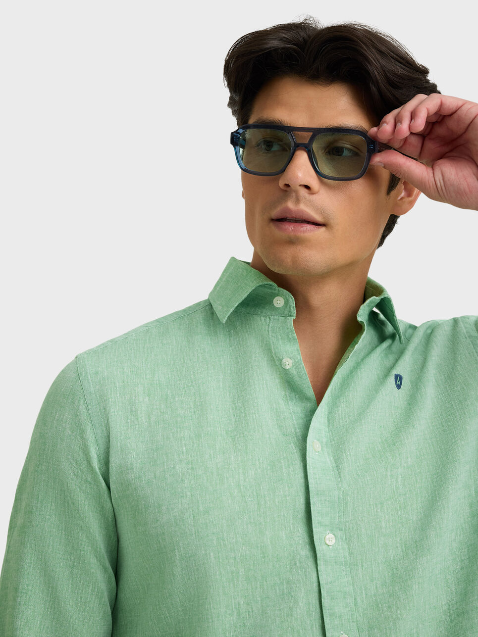 CAMISA LINO CHAMBRAY