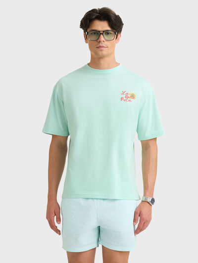 CAMISETA SEAL VERDE AGUA