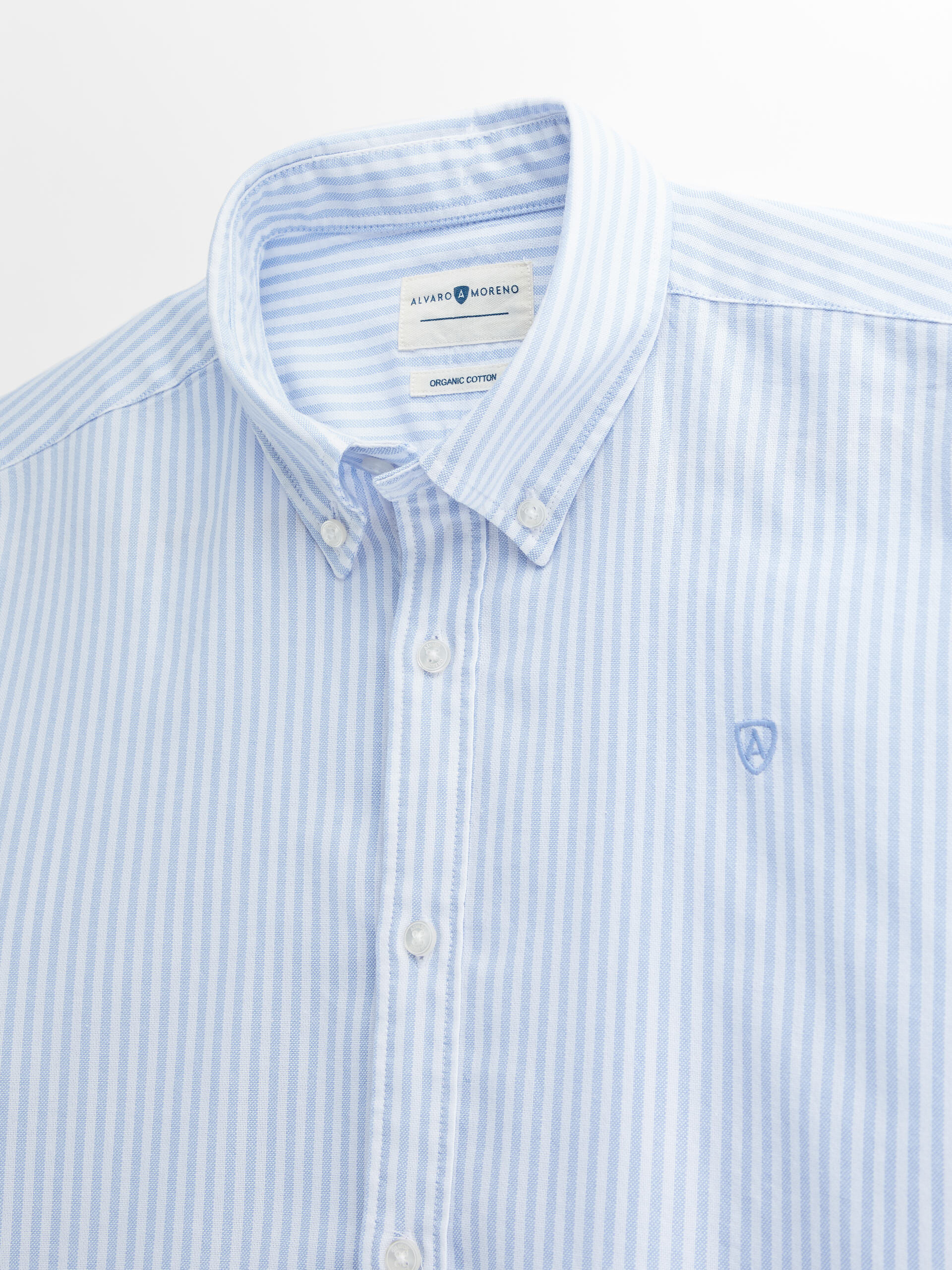 CAMISA OXFORD NEW BASIC AZUL