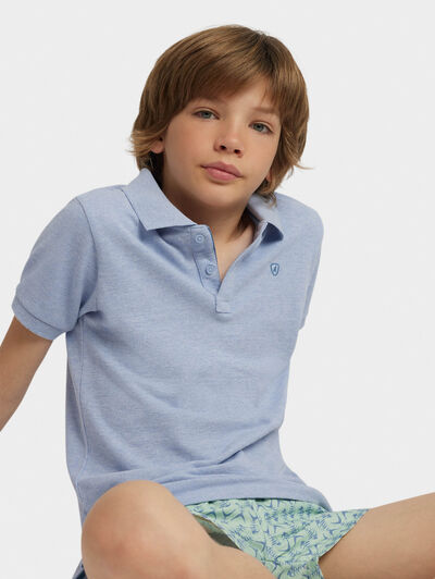 POLO SOFT KIDS CELESTE