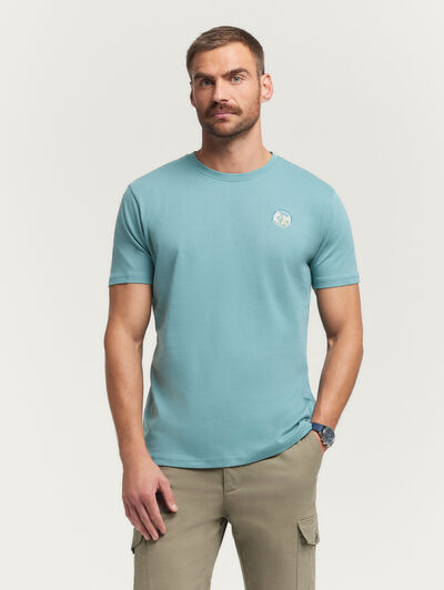 CAMISETA LANDSCAPE VERDE AGUA