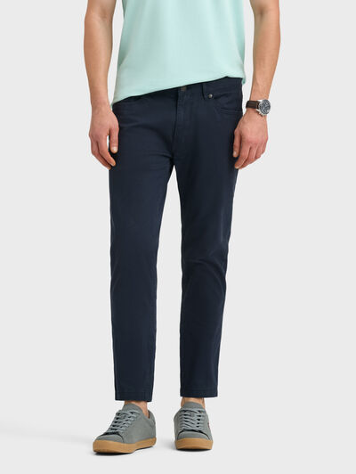 PANTALON 5 BOLSILLOS AZUL MARINO