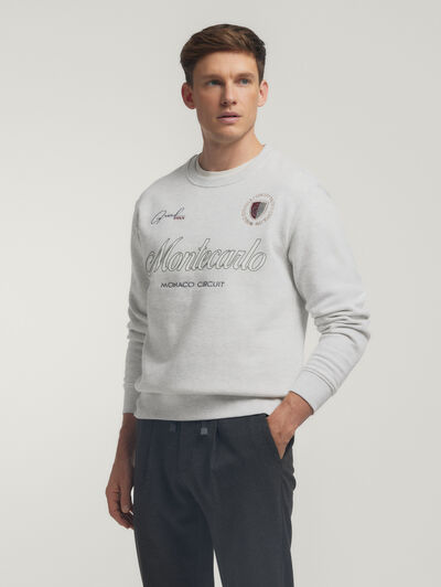 SUDADERA MONTECARLO GRIS