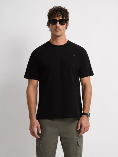 CAMISETA BASICA NEGRO
