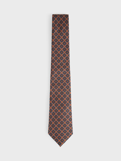 CORBATA PRINTED AZUL