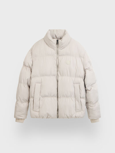 CAZADORA BOXY BEIGE