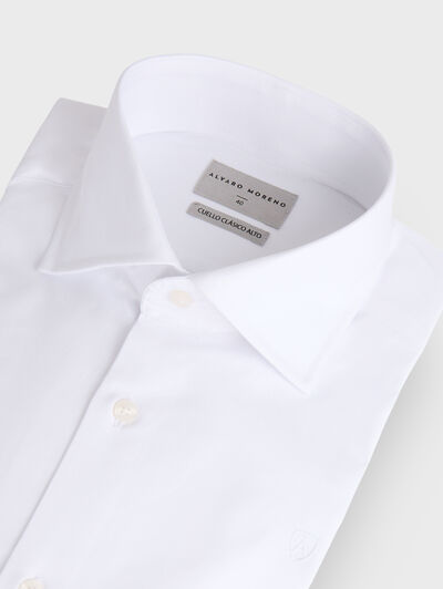CAMISA ROMA TWILL P.DOBLE BLANCO