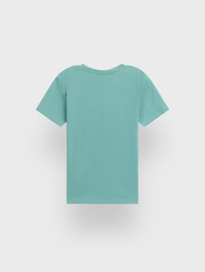 CAMISETA BASICA KIDS AZUL