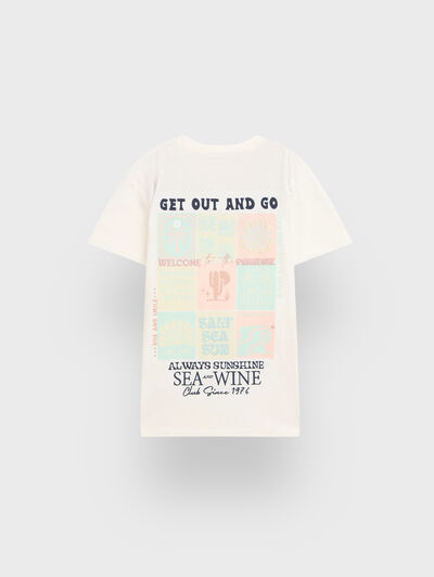 CAMISETA SEA KIDS BLANCO