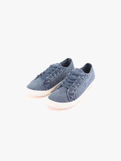 ZAPATILLAS CANVAS KIDS AZUL MARINO