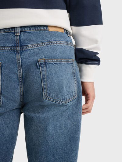 DENIM RELAXED FIT AZUL MARINO