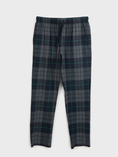 PIJAMA FRANELA CUADROS
