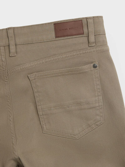 PANTALON MICRO 5PKT VERDE
