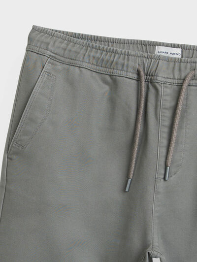 PANTALON ROMAN VERDE