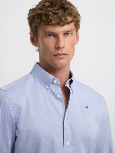 CAMISA NIDO AZUL MARINO
