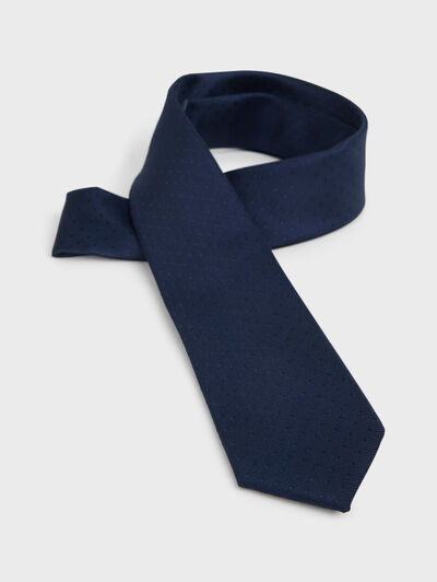 CORBATA JACQUARD MF KIDS AZUL MARINO