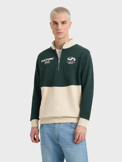 SUDADERA CONTEXT VERDE