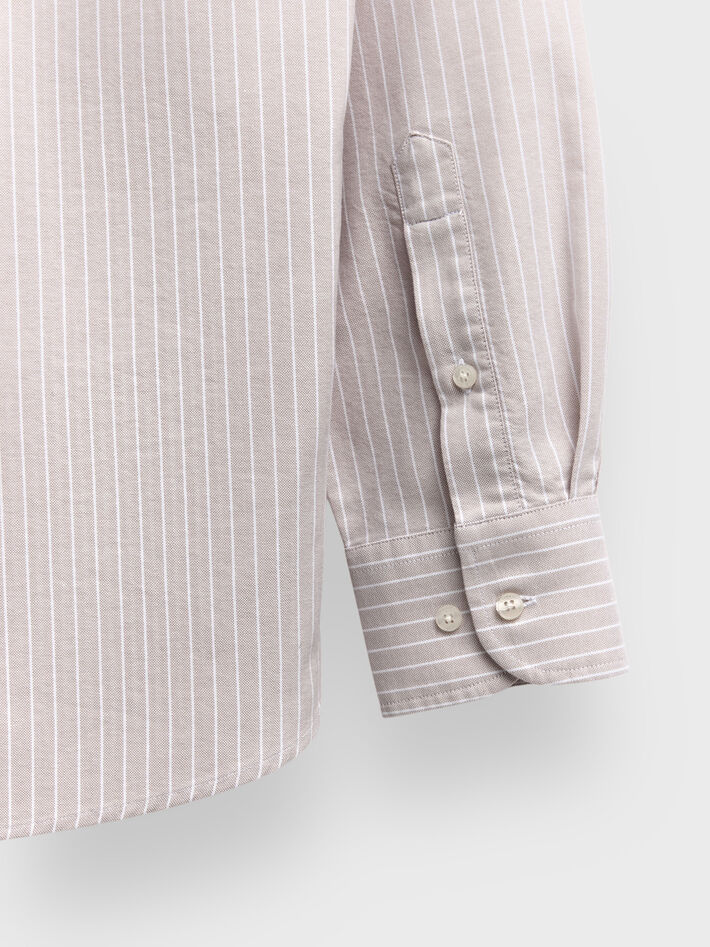 CAMISA OXFORD DIPLO BEIGE