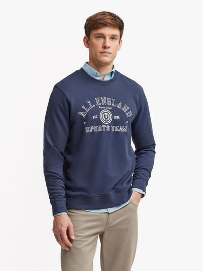 SUDADERA ENGLAND AZUL MARINO