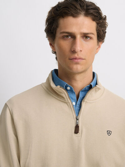 SUDADERA MYSTYC BEIGE