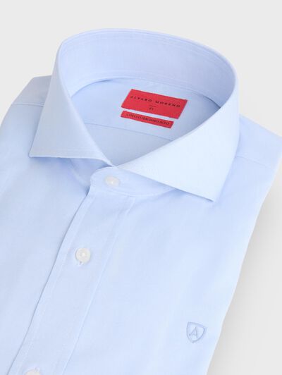 CAMISA ERIK P.POINT CELESTE