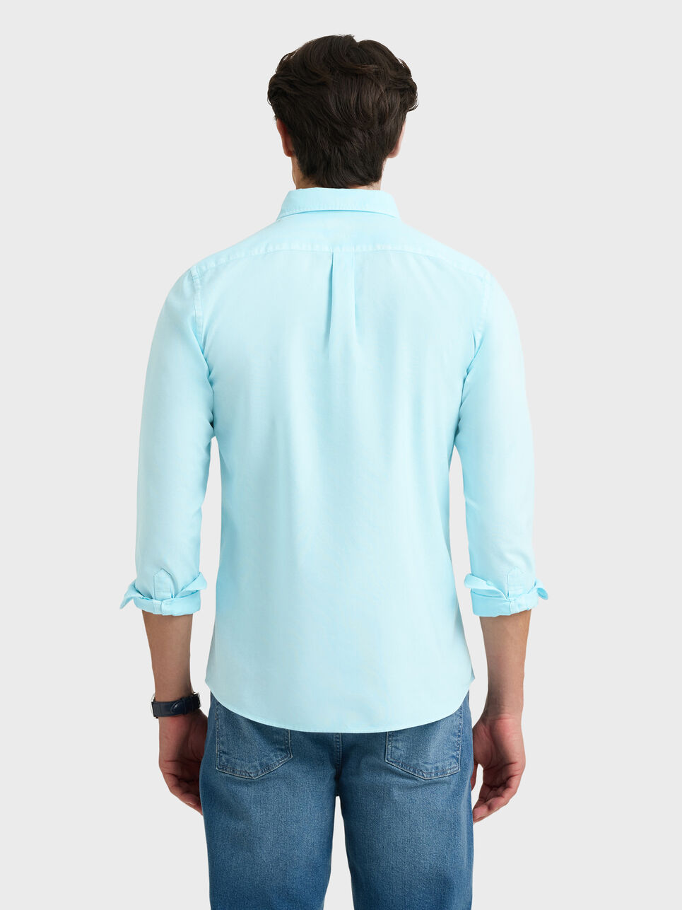 CAMISA OXFORD POCKET DYE