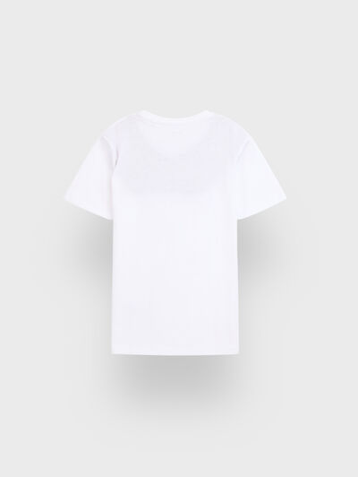 CAMISETA BASICA KIDS BLANCO