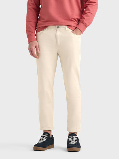 PANTALON DIAGONAL 5P CRUDO