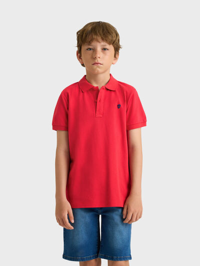 POLO WARHOL KIDS ROJO