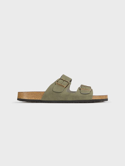 SANDALIAS HEBILLAS VERDE